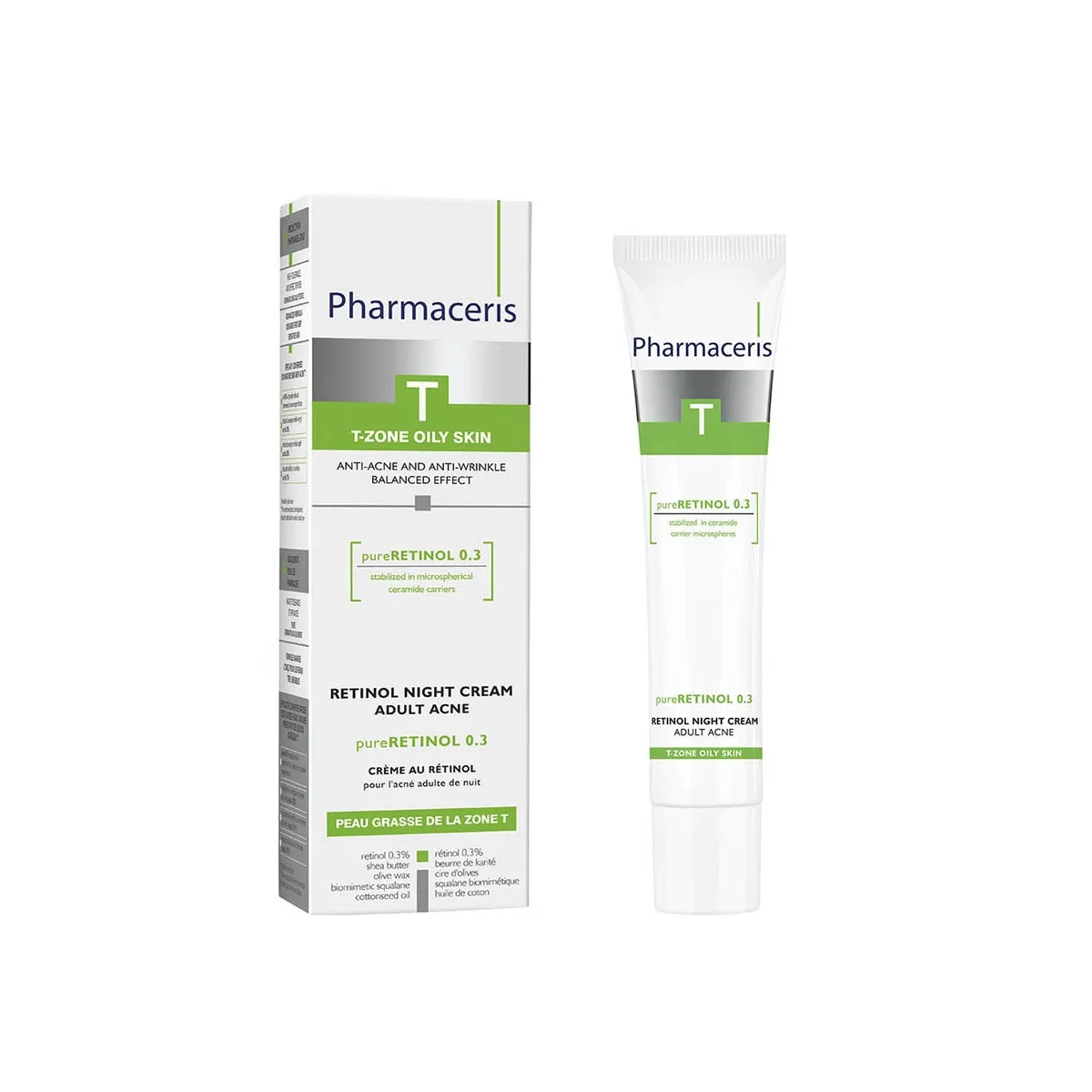 PHARMACERIS T PURE-RETINOL 0,3% ÖÖKREEM 40ML - Tootepilt 1