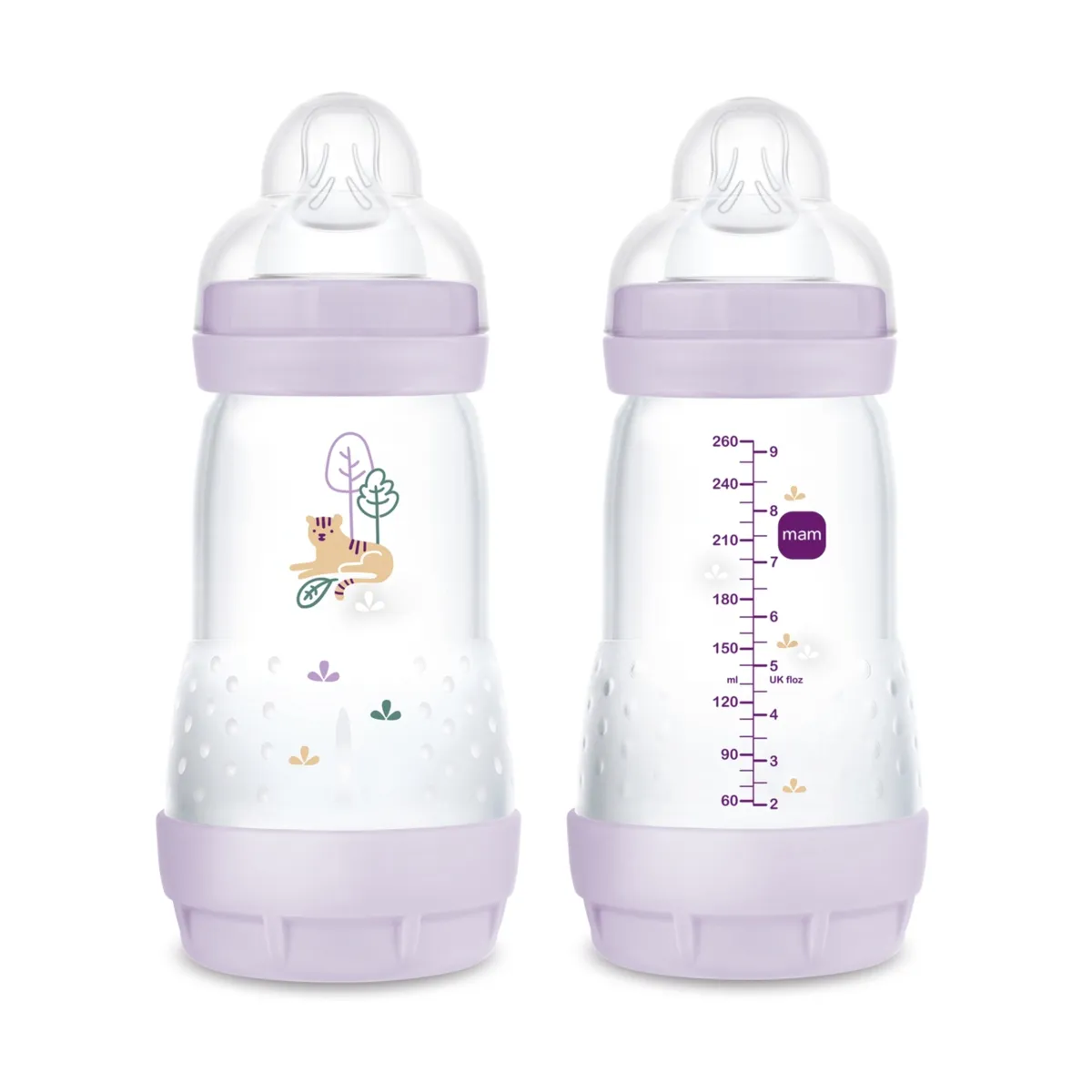MAM EASY START ANTI-COLIC LUTIPUDEL 260ML ROOSA - Tootepilt
