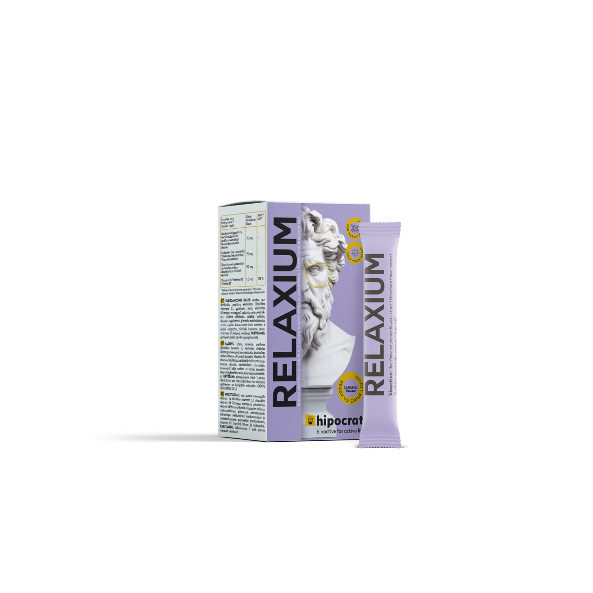 HIPOCRAT RELAXIUM N10 UUS - Tootepilt