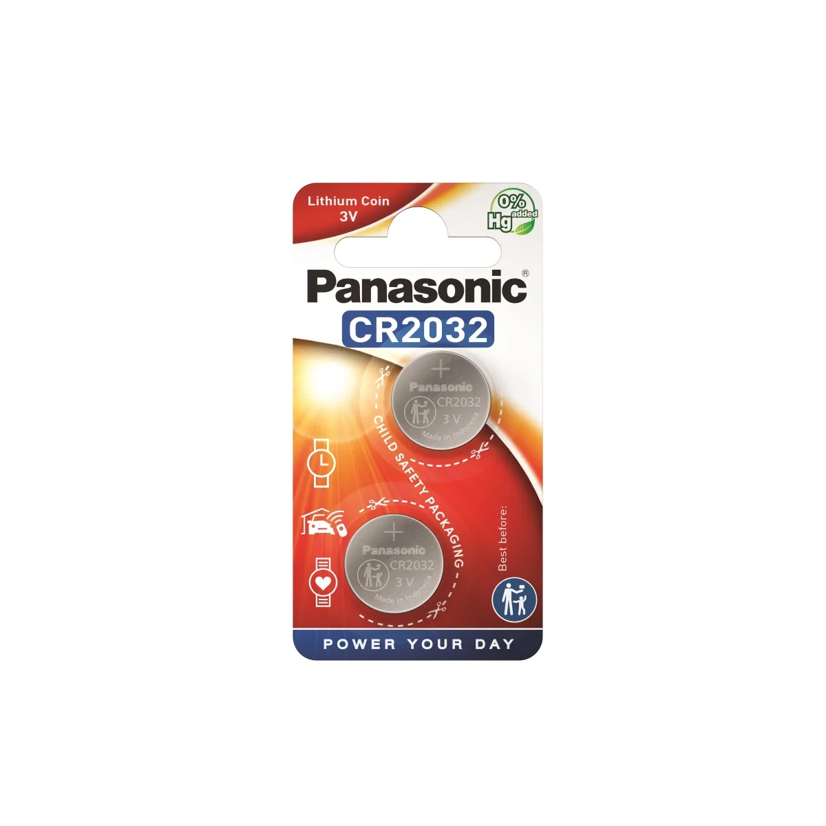 PANASONIC PATAREI CR2032 N2 - Tootepilt