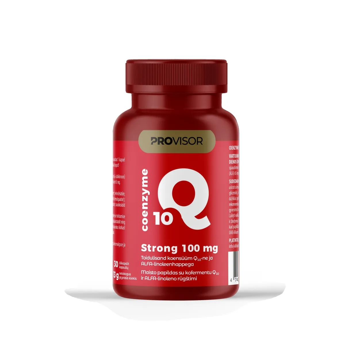 PROVISOR COENZYME STRONG 100 MG N30 - Tootepilt 1