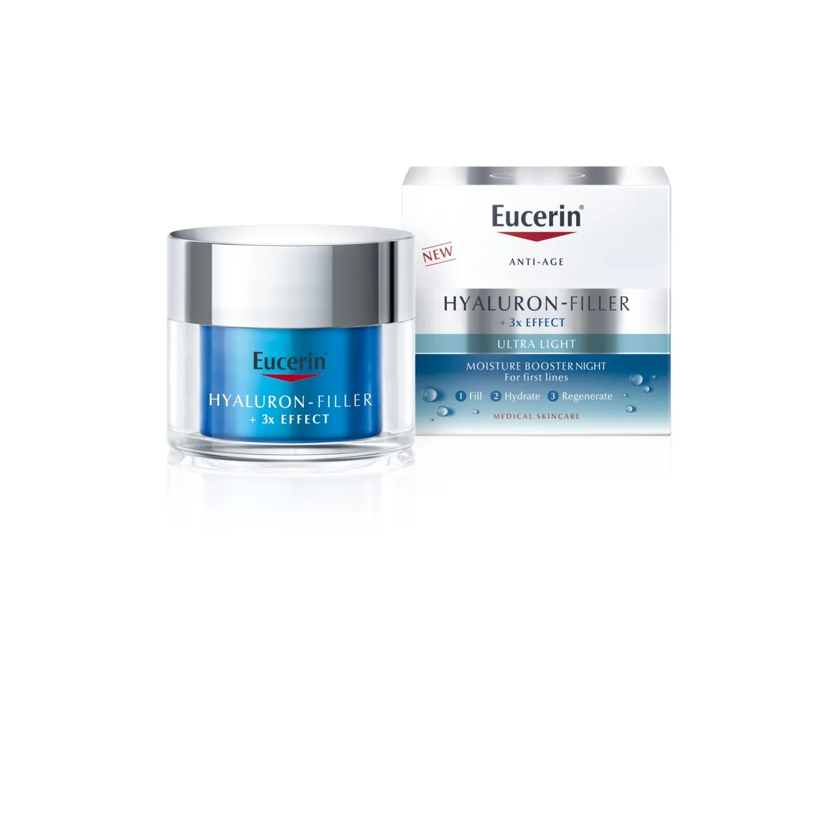 EUCERIN HYALURON-FILLER GEEL-KREEM ÖINE NIISUTAV 50ML - Tootepilt 1