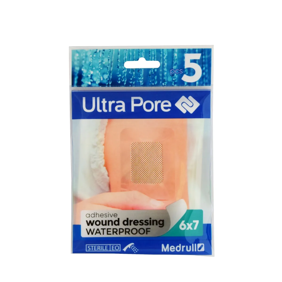 ISEKLEEPUV VEEKINDEL PLAASTER ULTRA PORE 6X7CM N5 (MEDRULL) - Tootepilt