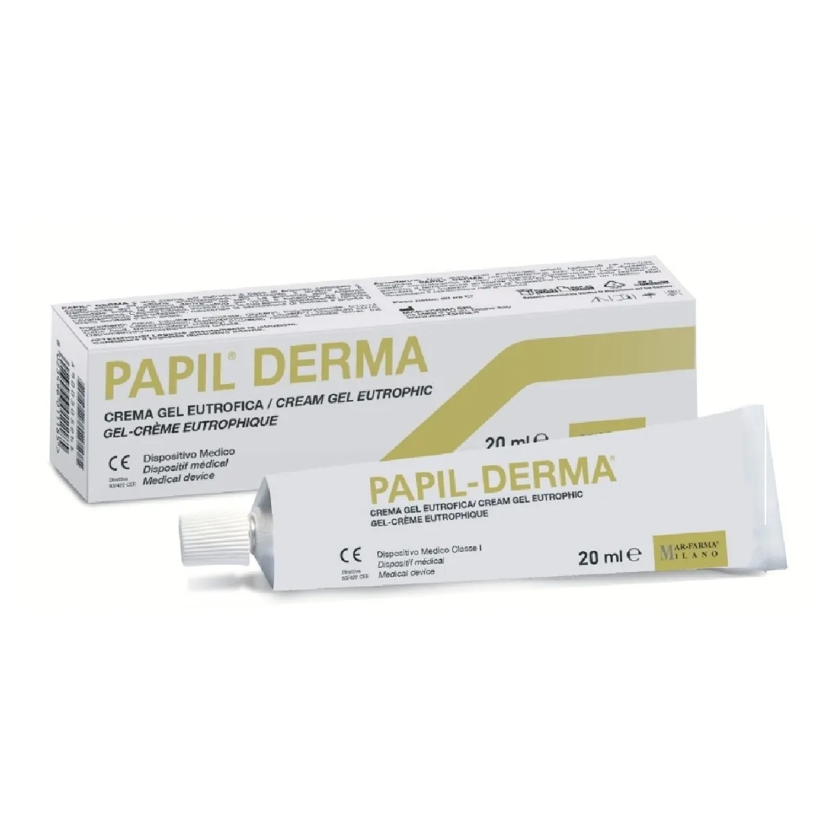 PAPIL-DERMA KREEMGEEL 20ML - Tootepilt