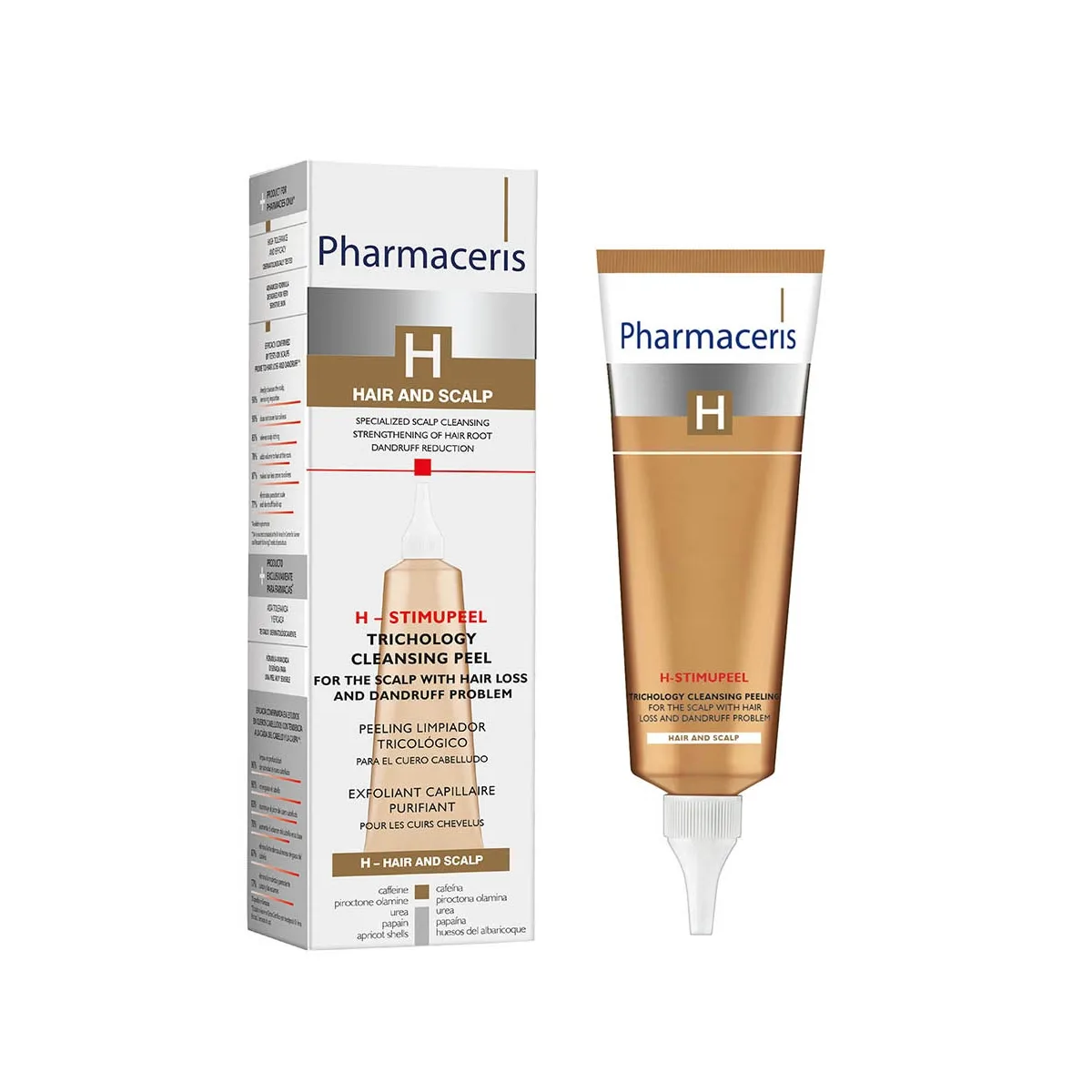 PHARMACERIS H STIMUPEEL KOORIJA PEANAHALE PUHASTAV 125ML - Tootepilt