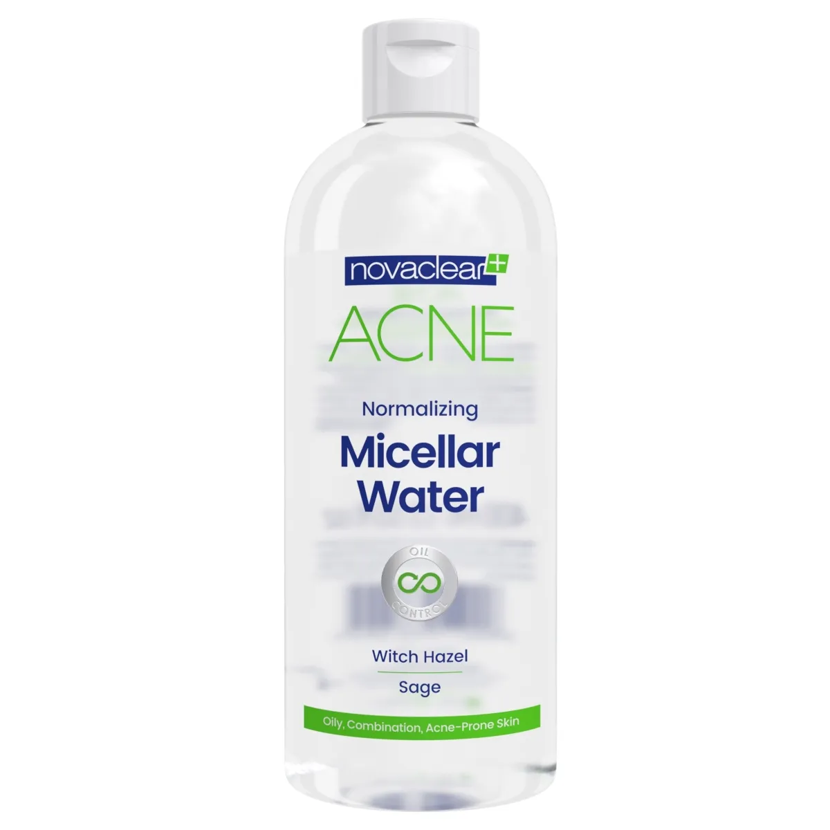 NOVACLEAR GREEN ACNE MITSELLAARVESI 400ML - Tootepilt