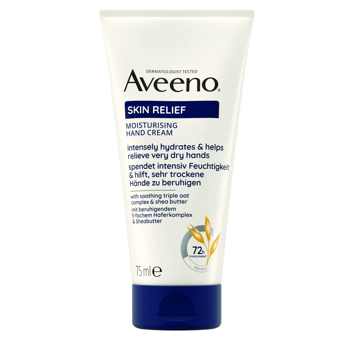 AVEENO SKIN RELIEF KÄTEKREEM 75ML - Tootepilt