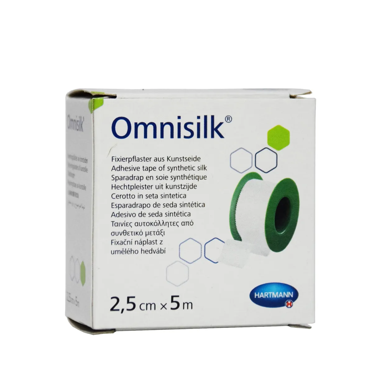 OMNISILK RULLPLAASTER 2,5CMX5M (SIIDIST) - Tootepilt