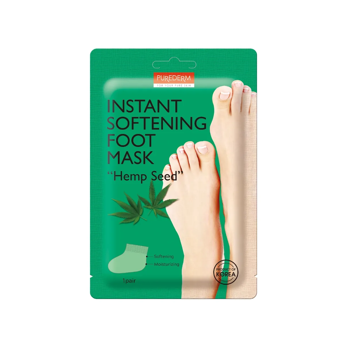 PUREDERM KOHESELT PEHMENDAV JALAMASK KANEPISEEMNE - Tootepilt
