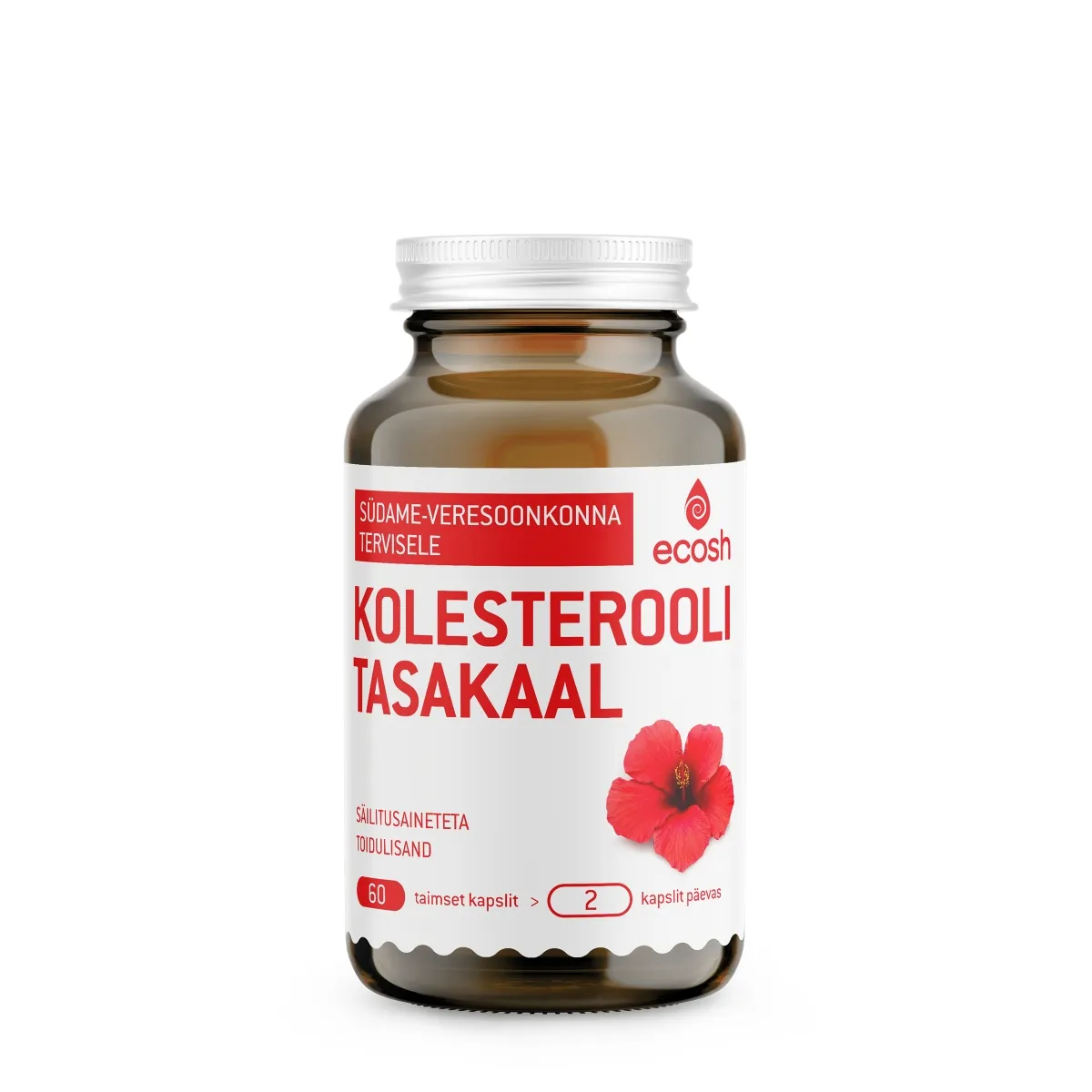 ECOSH KOLESTEROOLI TASAKAAL KAPSLID N60 - Tootepilt
