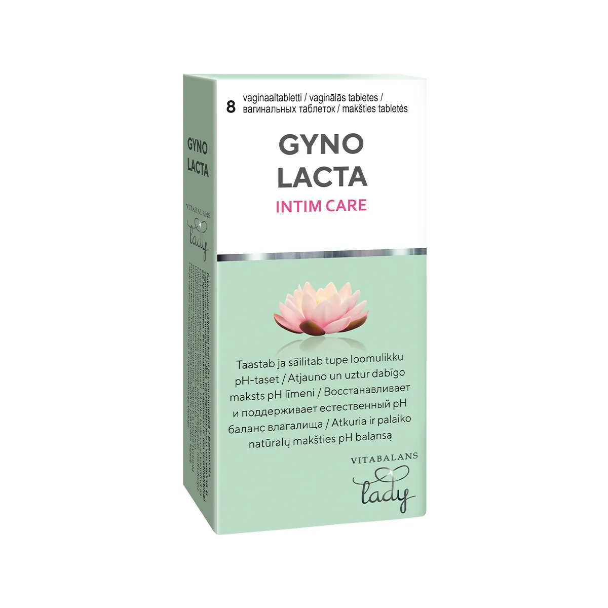 GYNOLACTA VAGINAALTABLETT 50MG N8 - Tootepilt