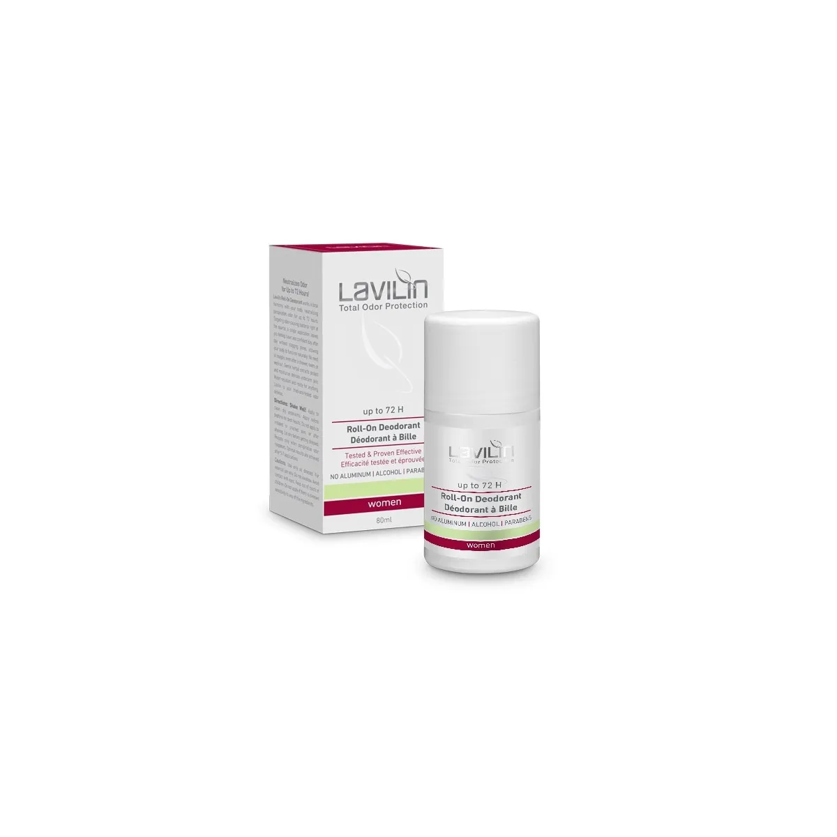 LAVILIN DEODORANT ROLL-ON 72H NAISTELE 80ML - Tootepilt