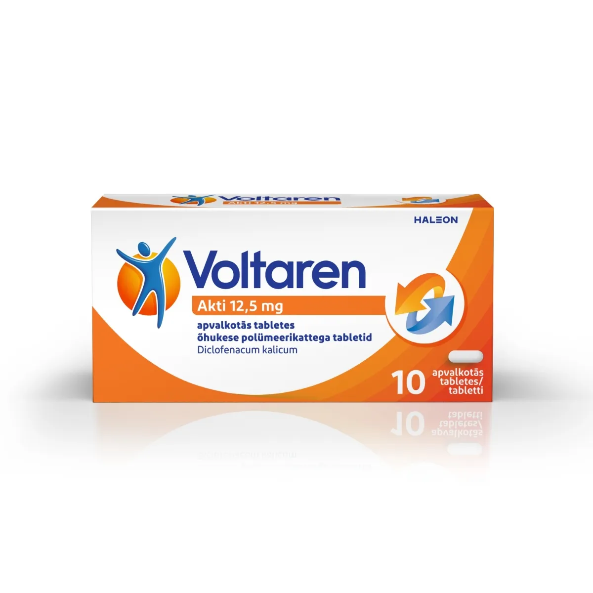 VOLTAREN AKTI TBL 12,5MG N10 - Tootepilt
