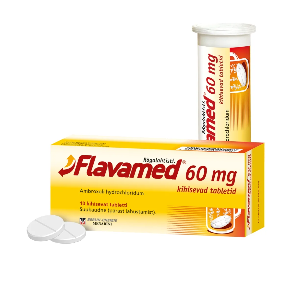 FLAVAMED 60MG KIHISEV TBL 60MG N10 - Tootepilt 1