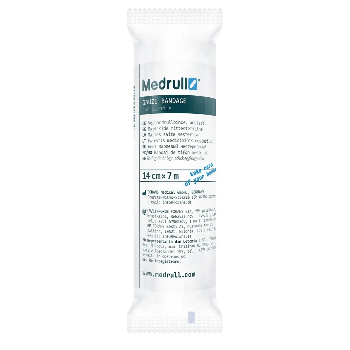 MEDRULL SIDE MITTESTERIILNE 14CM X 7M - Tootepilt