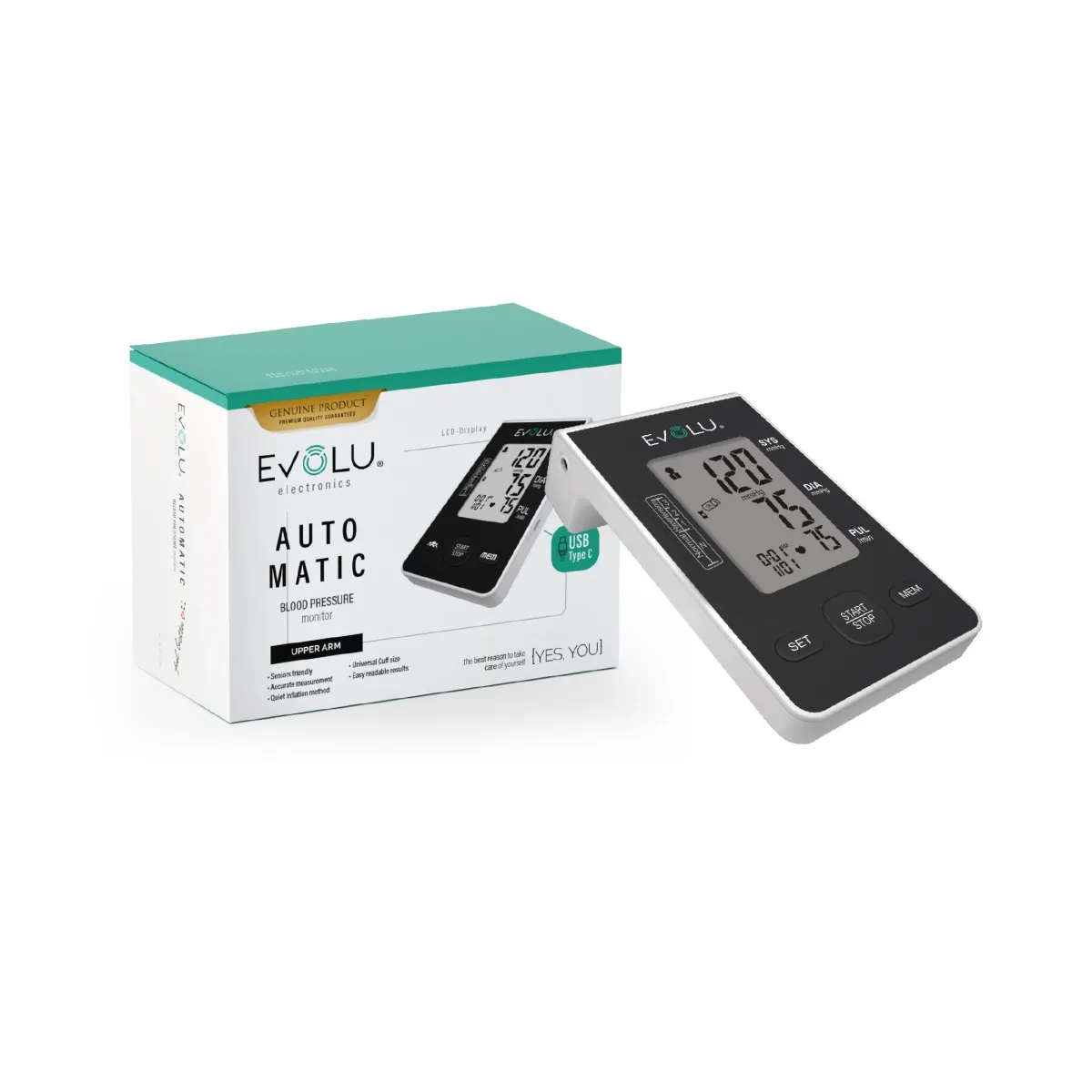 VERERÕHUAPARAAT EVOLU DBP-6177 AUTOM. (22-42CM) - Tootepilt