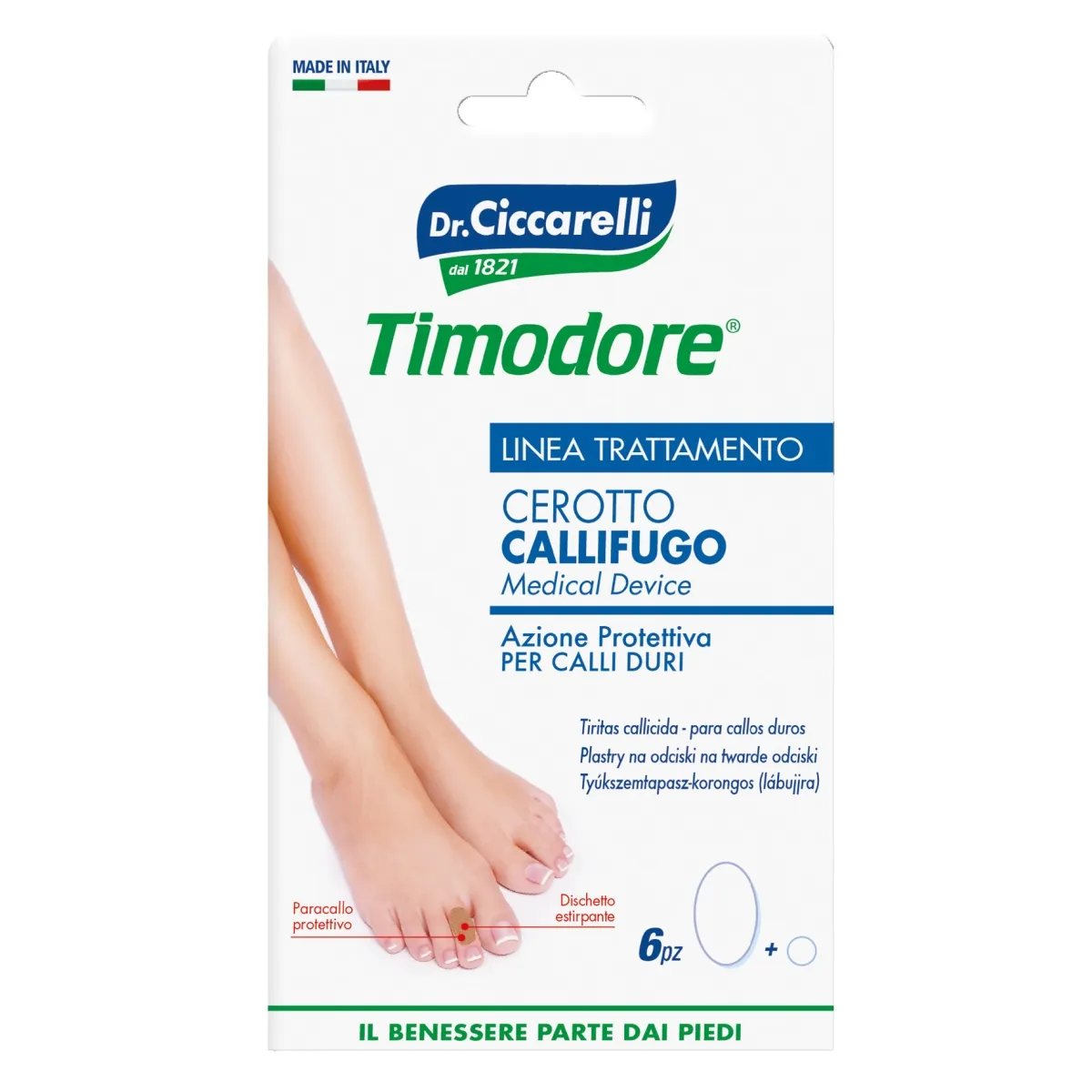 CICCARELLI KONNASILMA EEMALDAJA+KAITSEPLAASTER N6 - Tootepilt