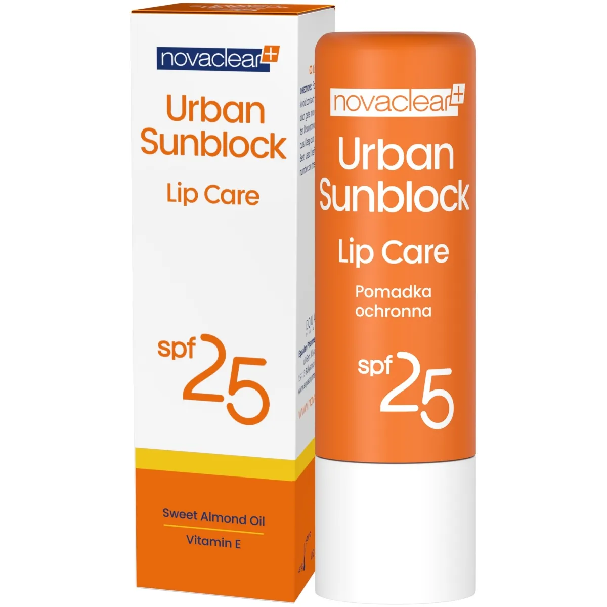 NOVACLEAR HUULEPALSAM PÄIKESEKAITSEGA 4,9G - Tootepilt