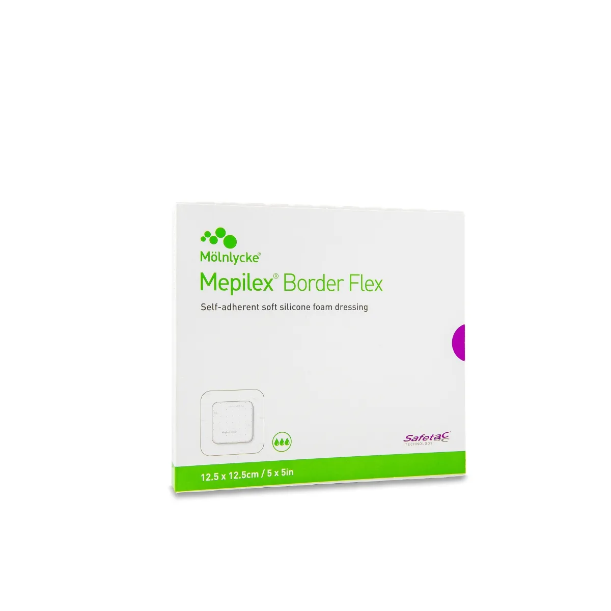 MEPILEX BORDER FLEX 12,5X12,5CM N5 STER - Tootepilt