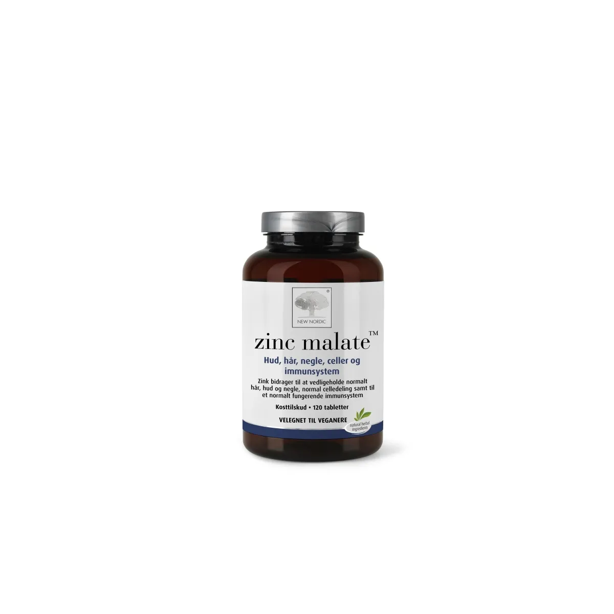 NEW NORDIC ZINC MALATE TBL N120 - Tootepilt