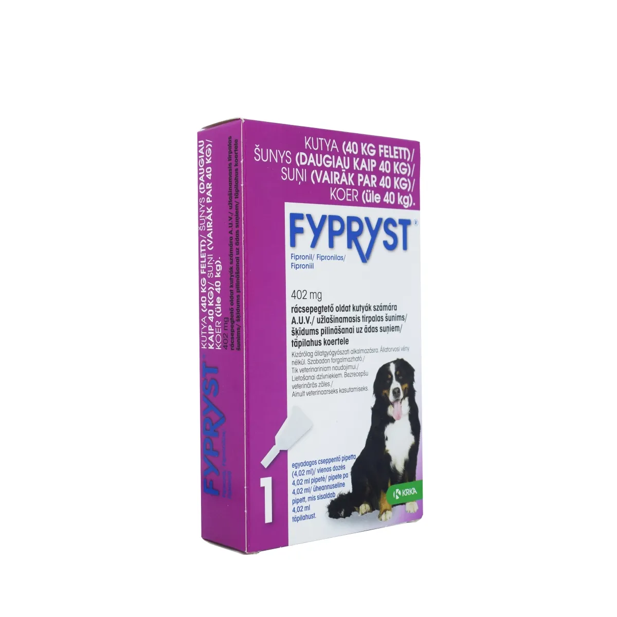 FYPRYST TÄPILAHUS 402MG/4,02ML 4,02ML N1 (>40KG) - Tootepilt