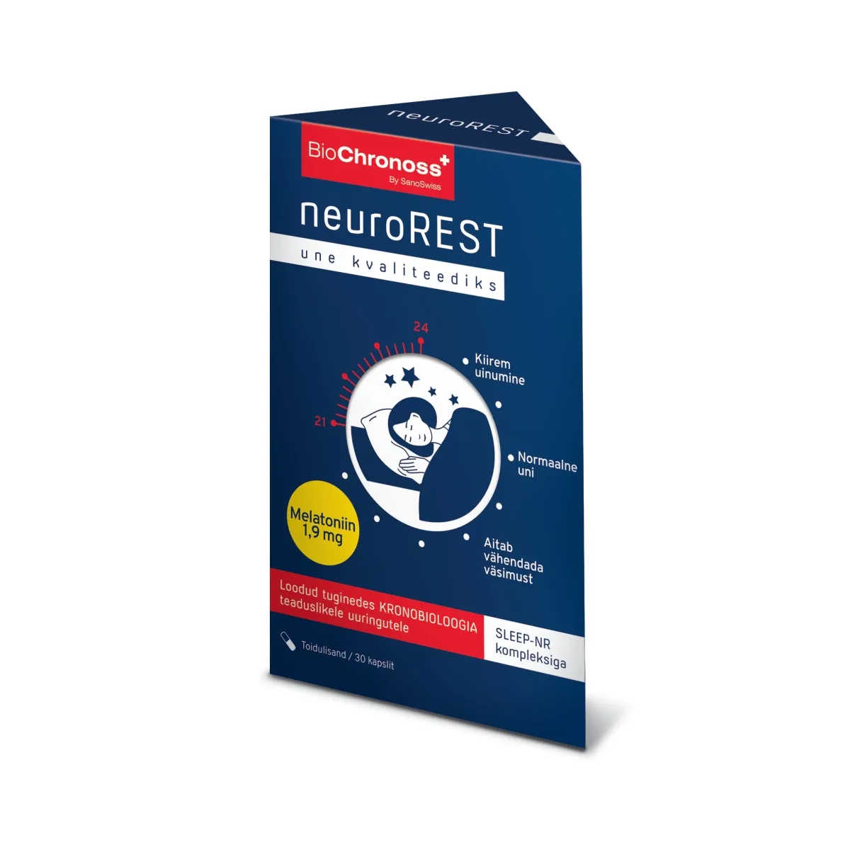 BIOCHRONOSS NEUROREST KAPSLID N30 - Tootepilt