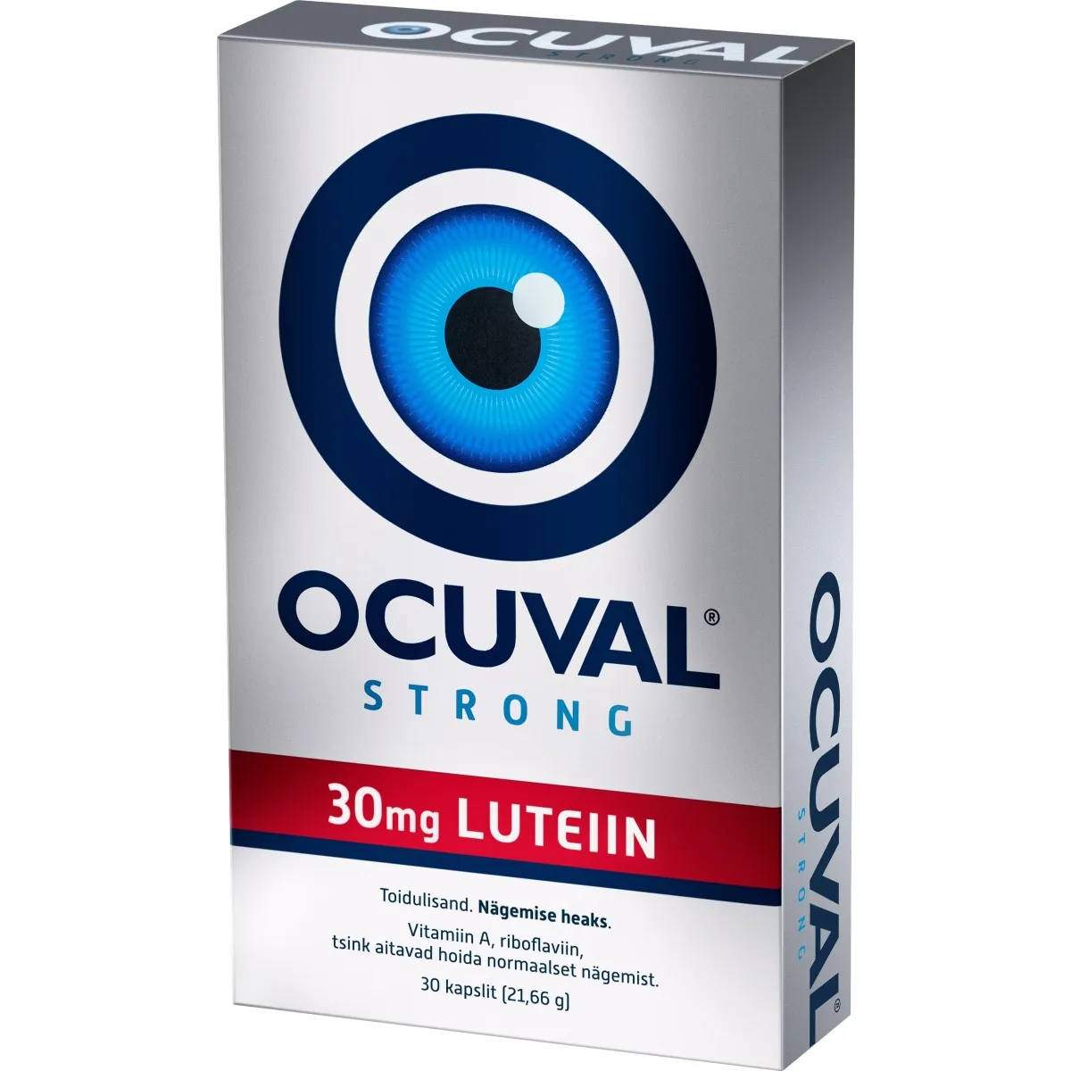 OCUVAL STRONG KAPSLID 30MG N30 - Tootepilt