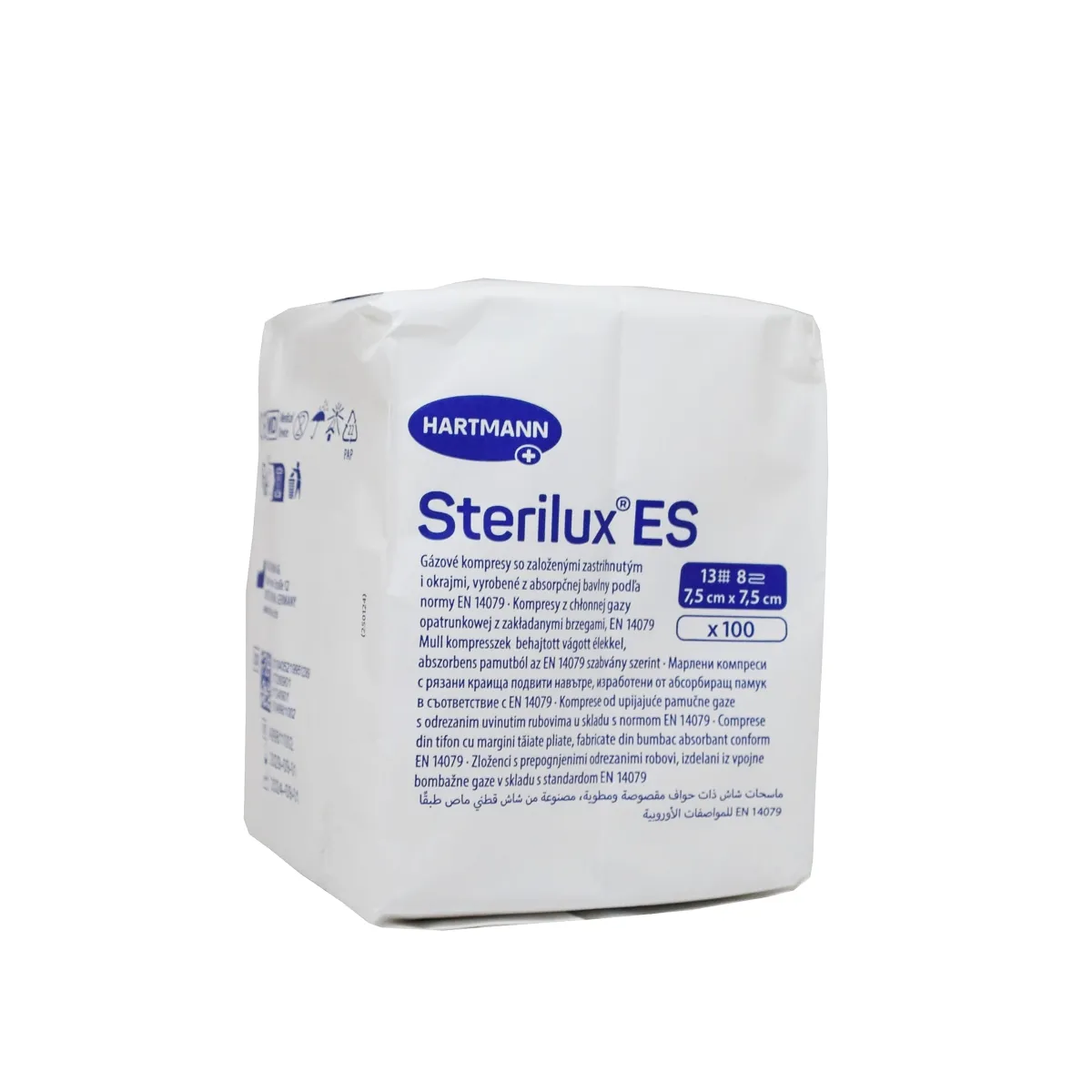 MARLI SALVRÄTIKUD MITTESTER. STERILUX 7,5X7,5CM N100 - Tootepilt