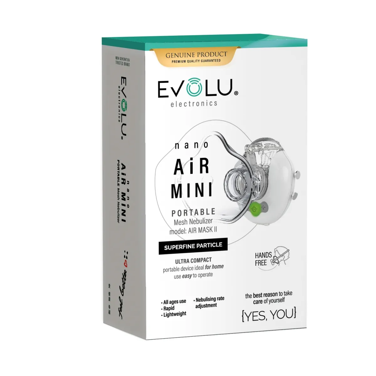 INHALAATOR EVOLU NANO AIR MINI - Tootepilt