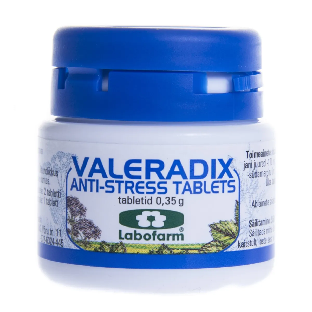 VALERADIX ANTI-STRESS TBL N20 - Tootepilt