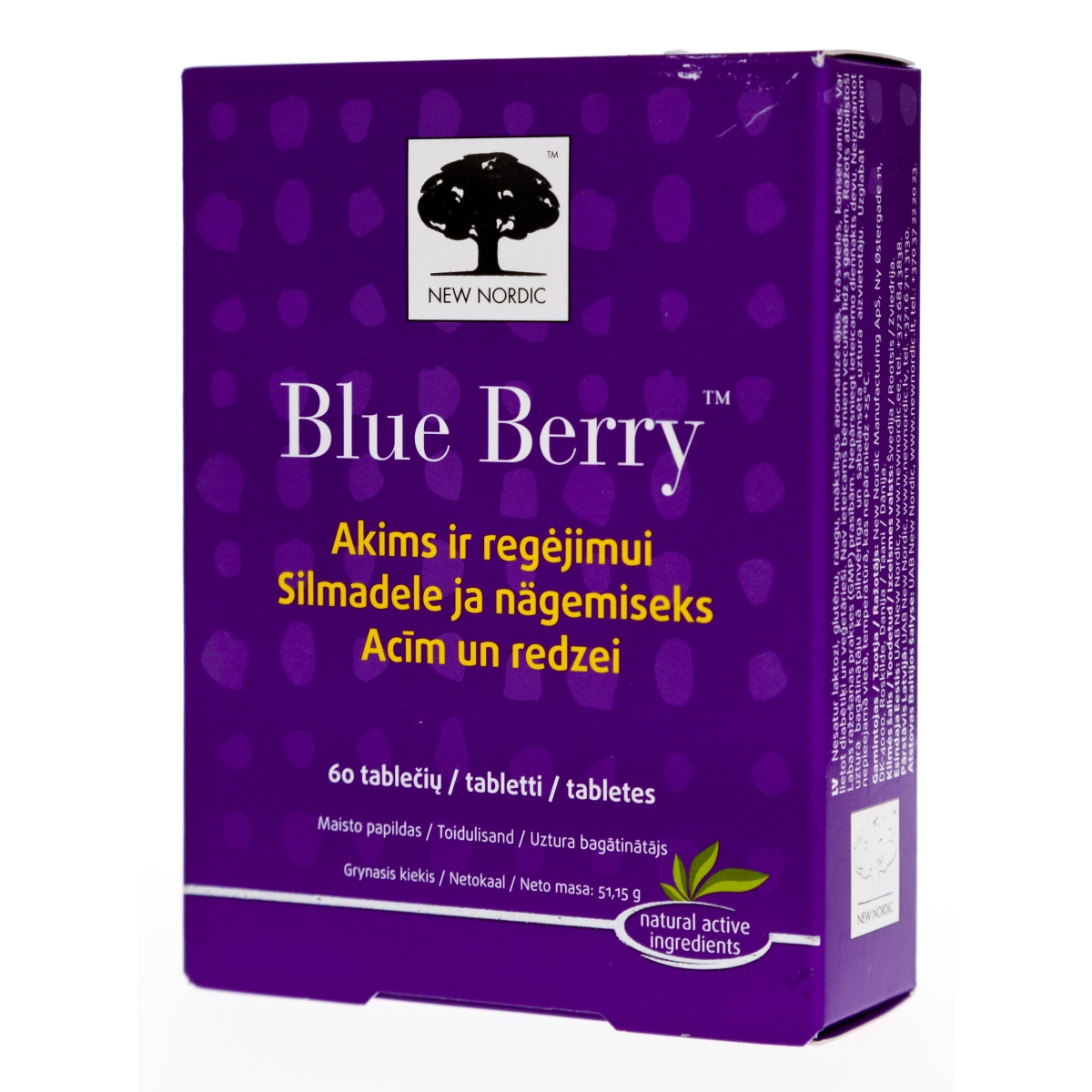 NEW NORDIC BLUE BERRY (MUSTIKA) TBL N60 - Tootepilt