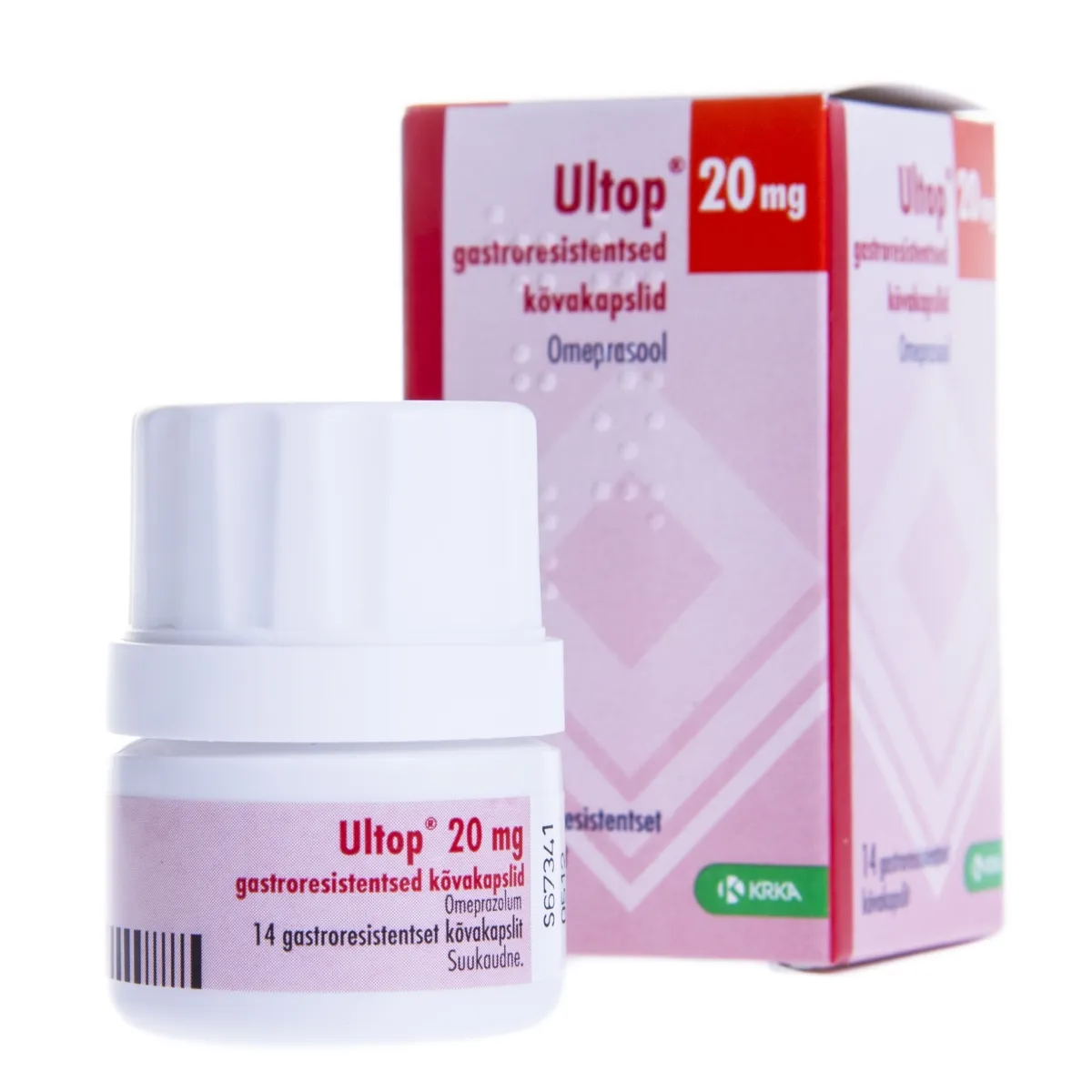 ULTOP GASTRORESIST CAPS 20MG N14 - Tootepilt