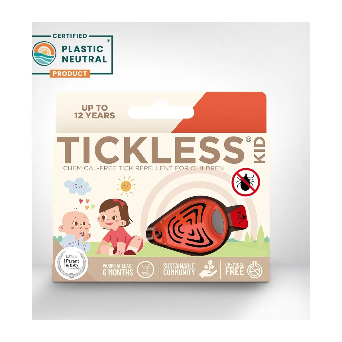 TICKLESS PUUGIPELETAJA ULTRAHELISEADE LASTELE - Tootepilt