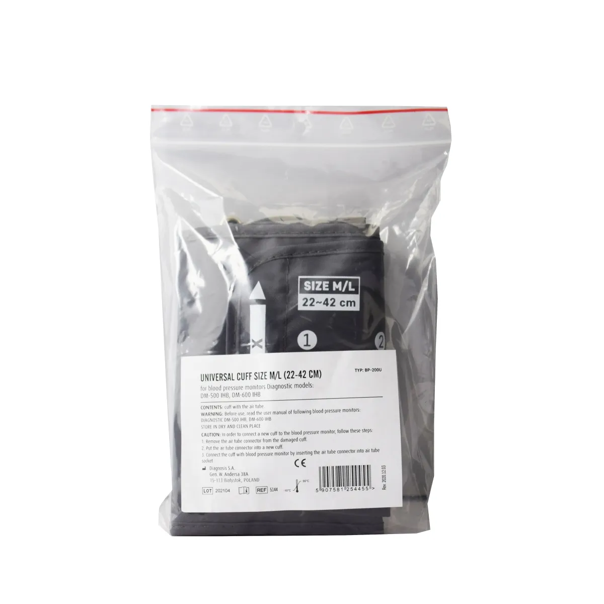 VERERÕHUAPARAADI DIAGNOSTIC MANSETT M/L (22-42 CM) - Tootepilt