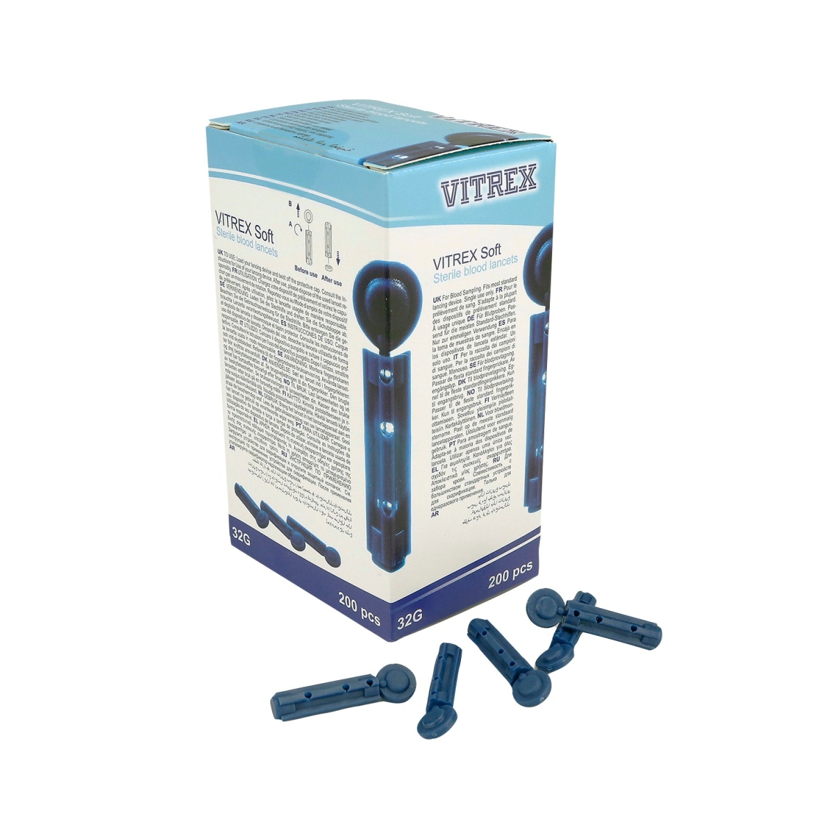 VITREX SOFT 32G LANTSETID STERIILSED N200 - Tootepilt