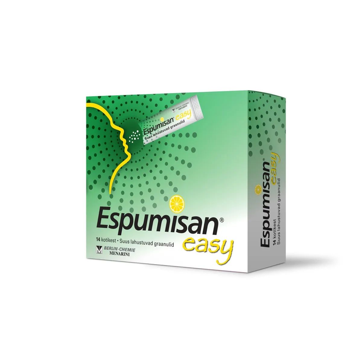 ESPUMISAN EASY SUUS LAH GRAANULID 125MG N14 - Tootepilt 1
