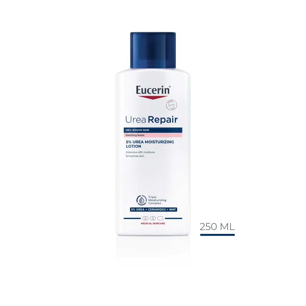 EUCERIN UREAREPAIR IHUPIIM KUIV NAHK 5% UREA LÕHNAGA 250ML - Tootepilt 1