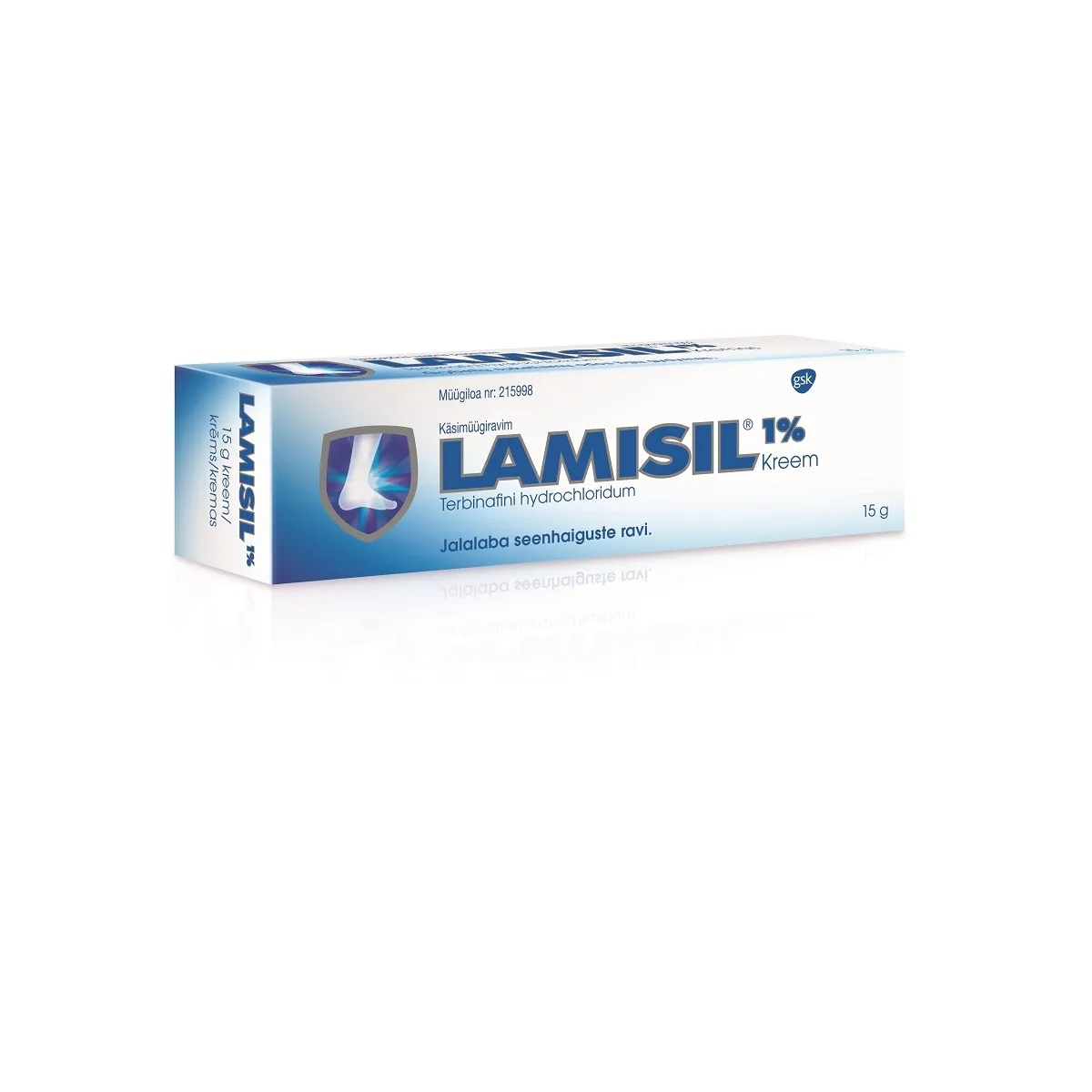 LAMISIL KREEM 10MG/G 15G - Tootepilt