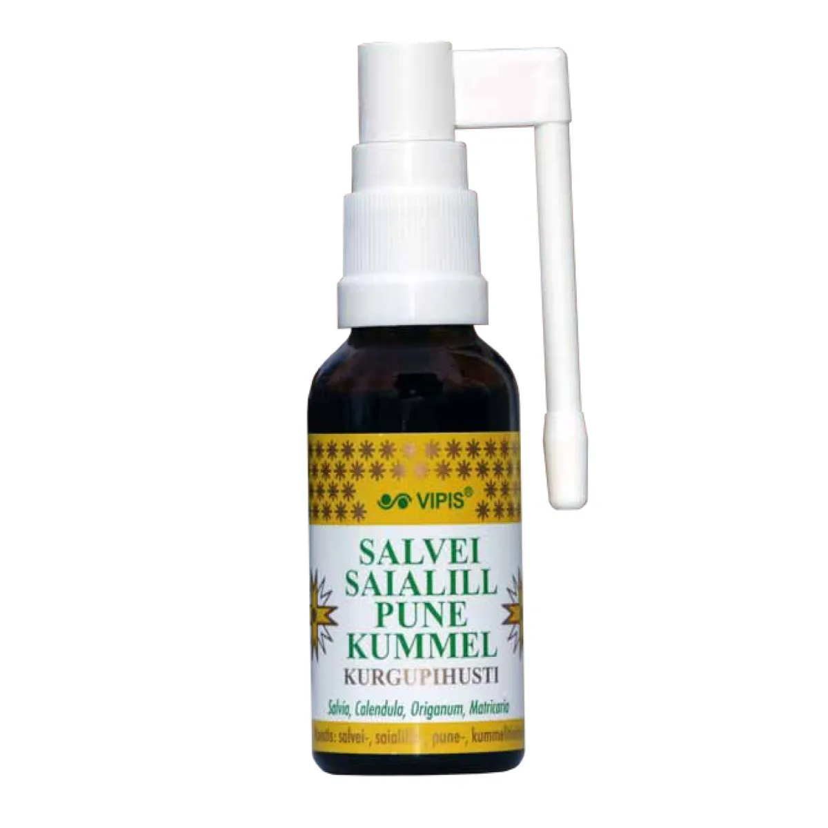 VIPIS SALVEI-SAIALILL-PUNE-KUMMEL KURGUPIHUSTI 30ML - Tootepilt