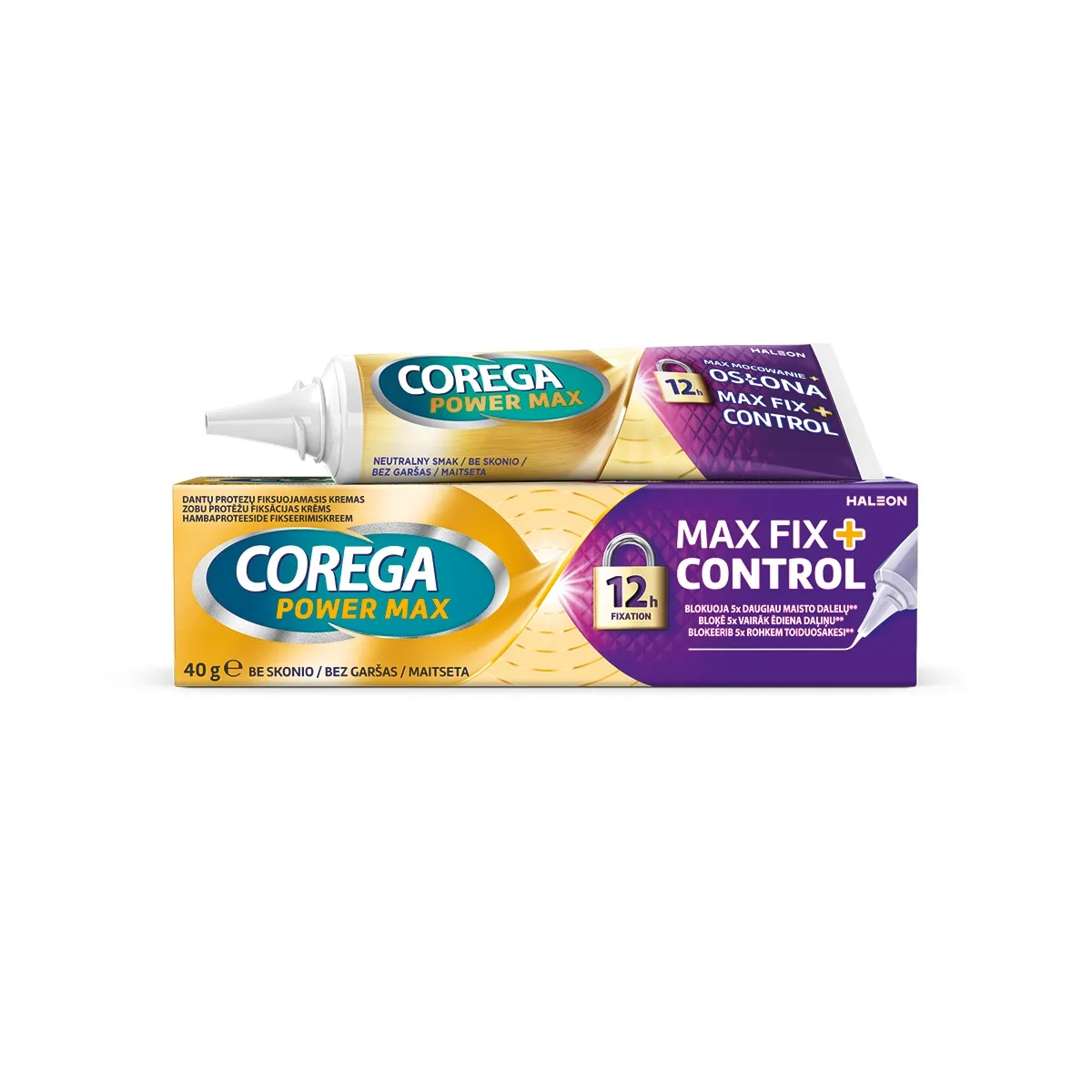 COREGA PROTEESIDE KINNITUSLIIM MAX CONTROL 40G - Tootepilt