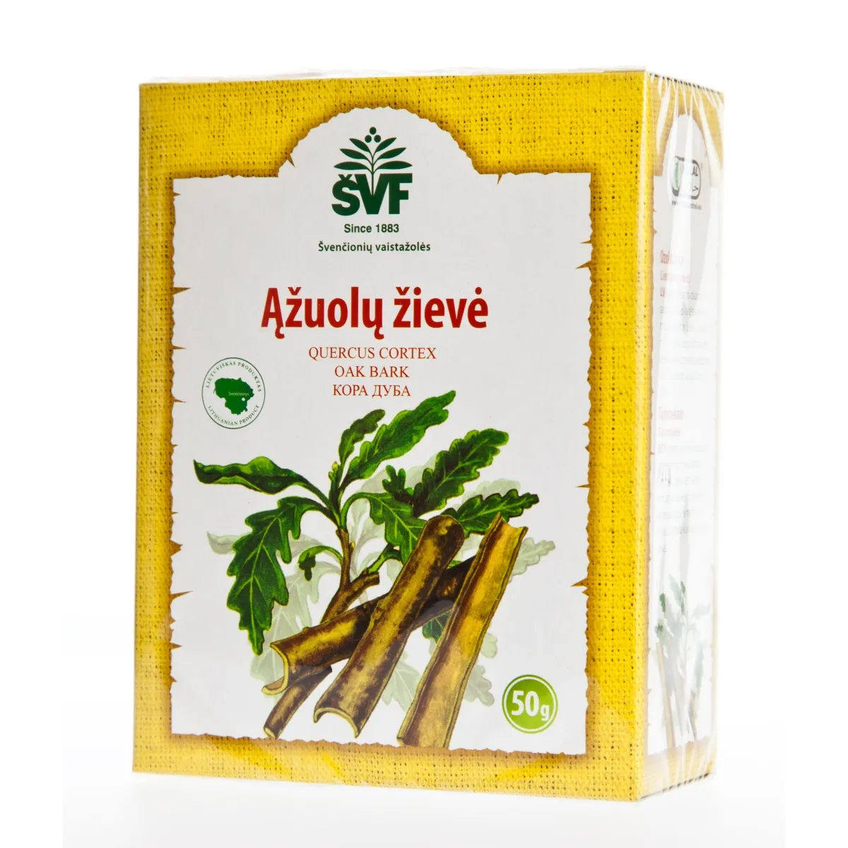 TAMMEKOOR (QUERCUS CORTEX) 50G - Tootepilt