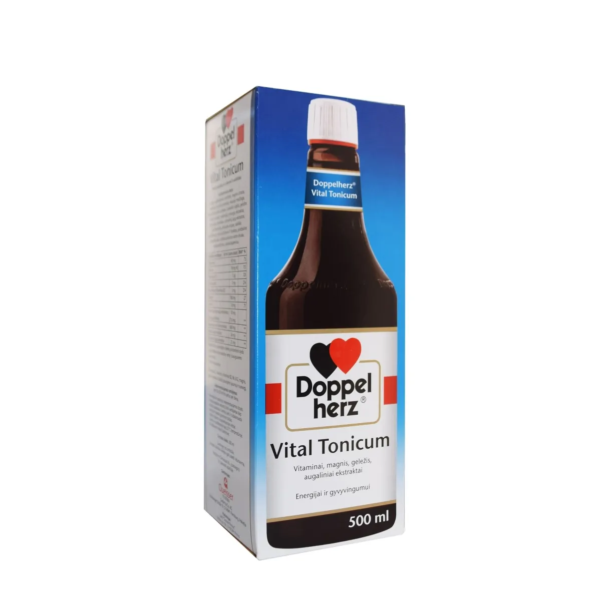 DOPPELHERZ VITAL TONIKUM 500ML (ALKOHOLIVABA) - Tootepilt