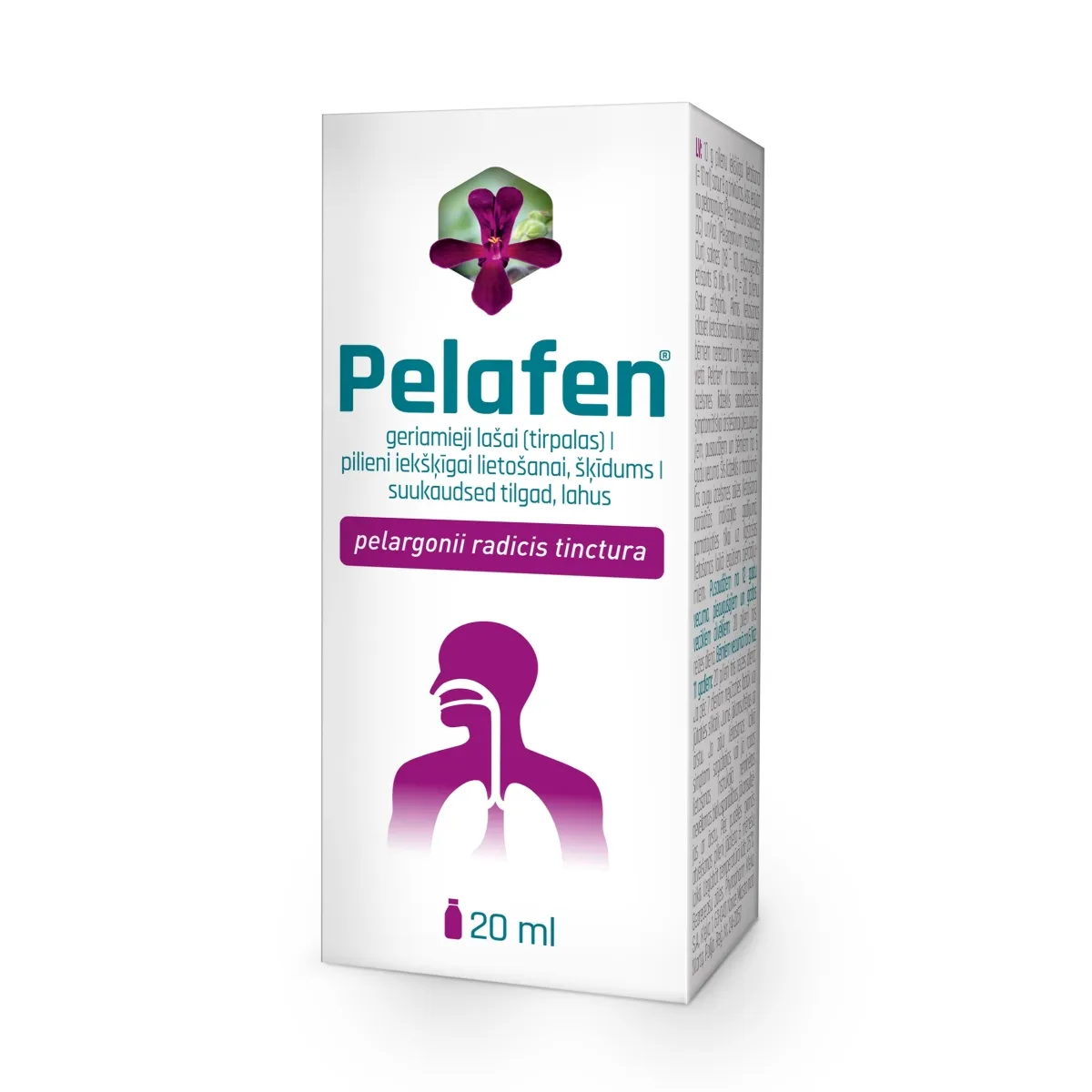 PELAFEN SUUKAUDSED TILGAD LAHUS 0,8G/ML 20ML - Tootepilt