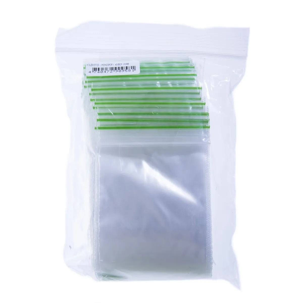 KILEKOTID (MINIGRIP) 6X8CM N100 - Tootepilt