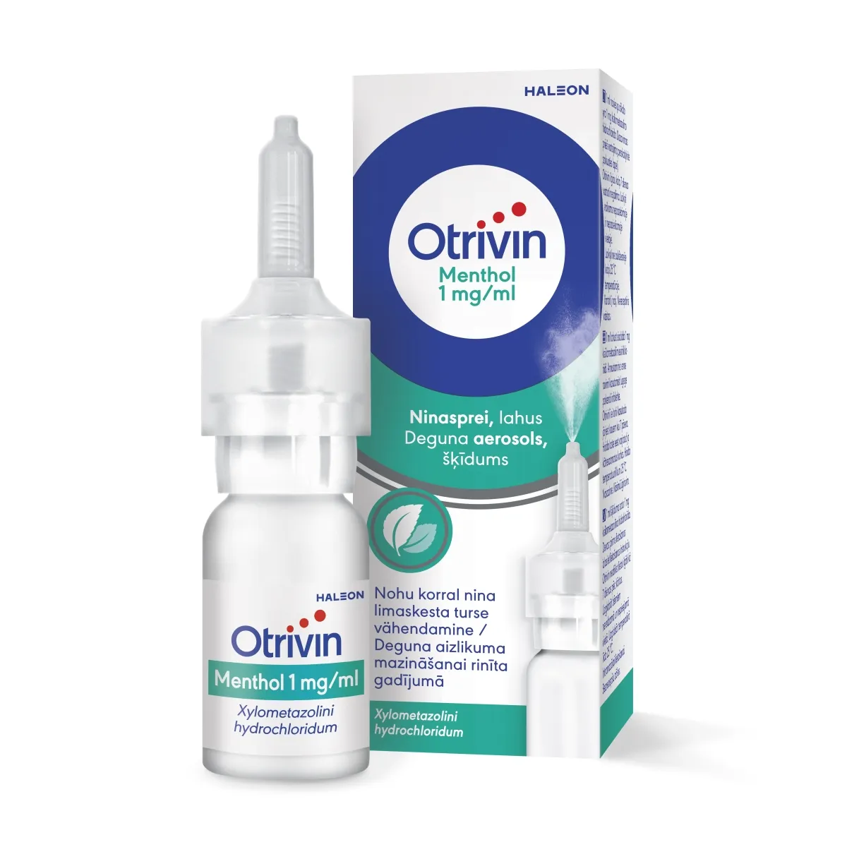 OTRIVIN MENTHOL NINASPREI 1MG/ML 10ML - Tootepilt 1