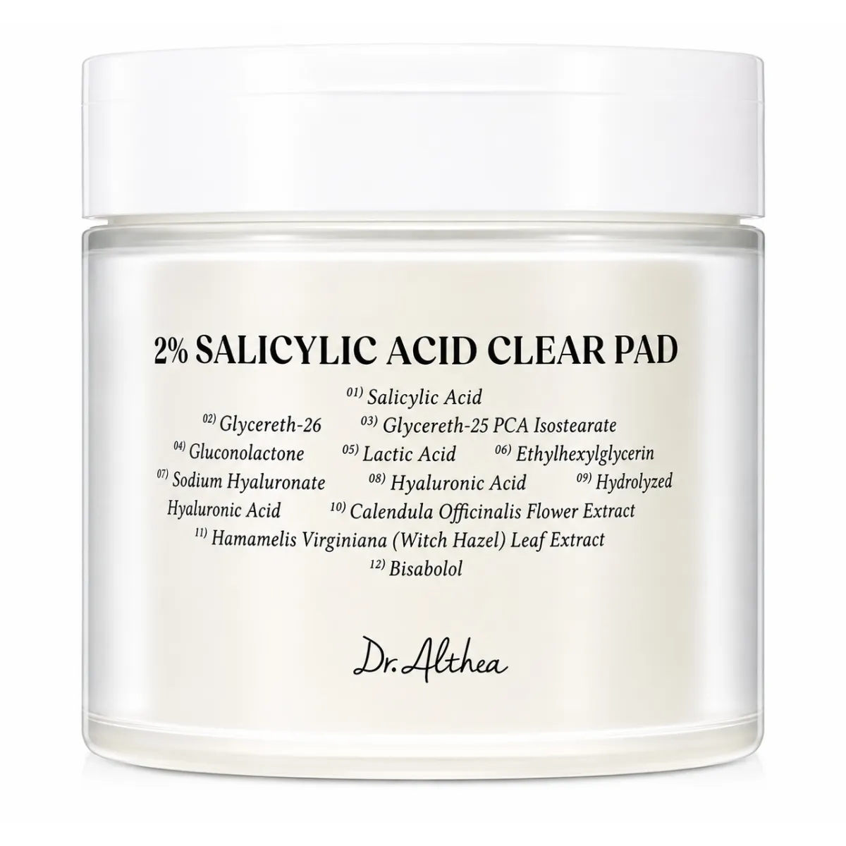 DR. ALTHEA 2% SALICYLIC ACID KOORIVAD NÄOPADJAD 65TK - Tootepilt