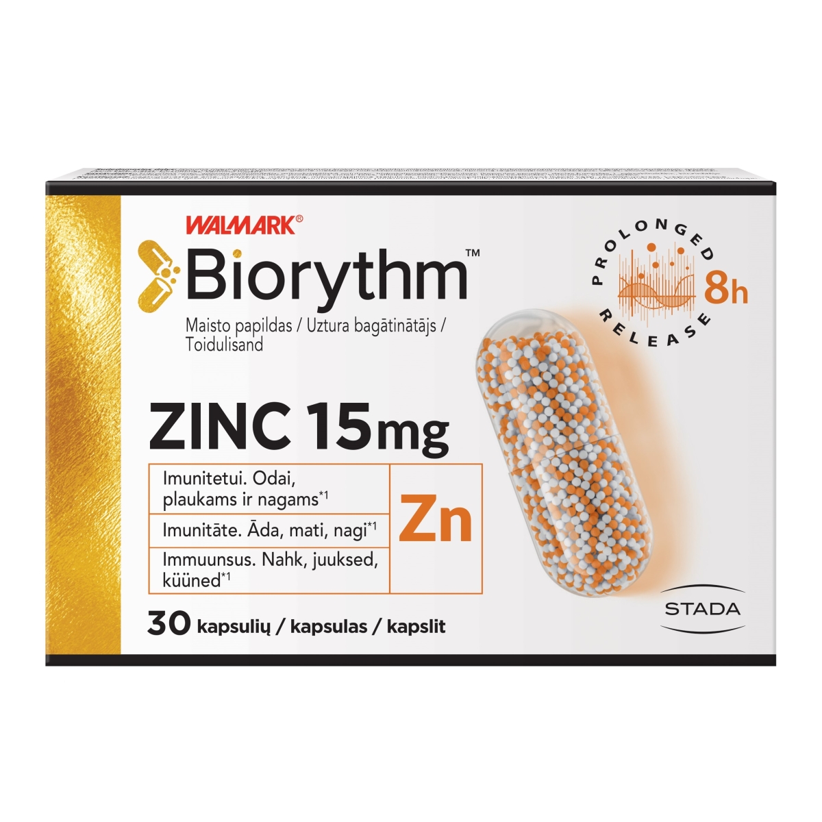 WALMARK BIORYTHM TSINK KAPSLID N30 - Tootepilt 1