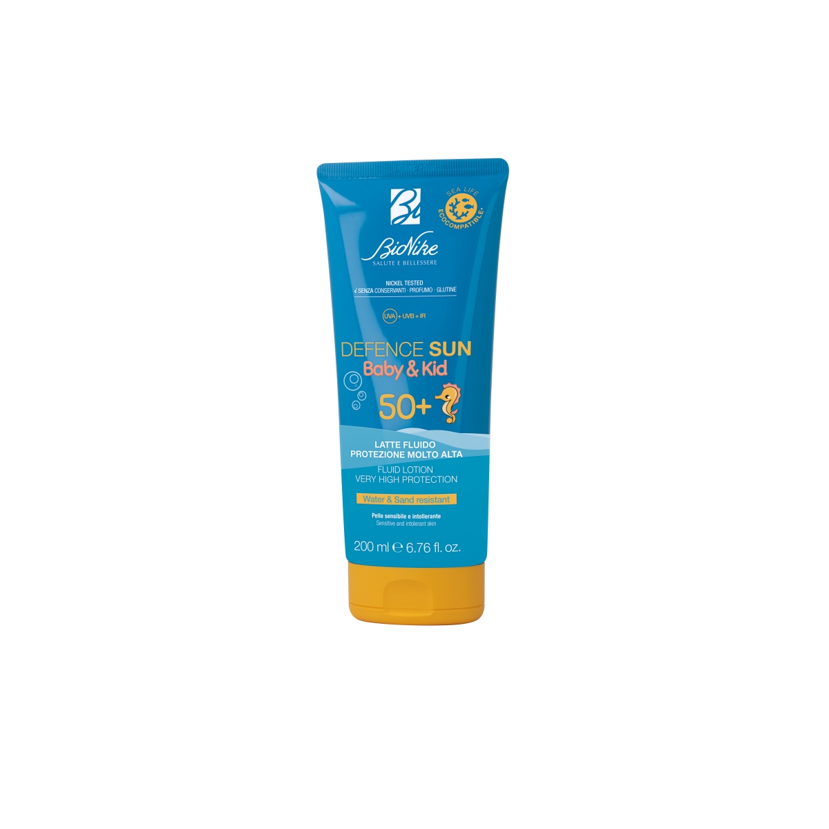 BIONIKE SUN PÄIKESEKAITSELOSJOON LASTELE SPF50+ 200ML - Tootepilt
