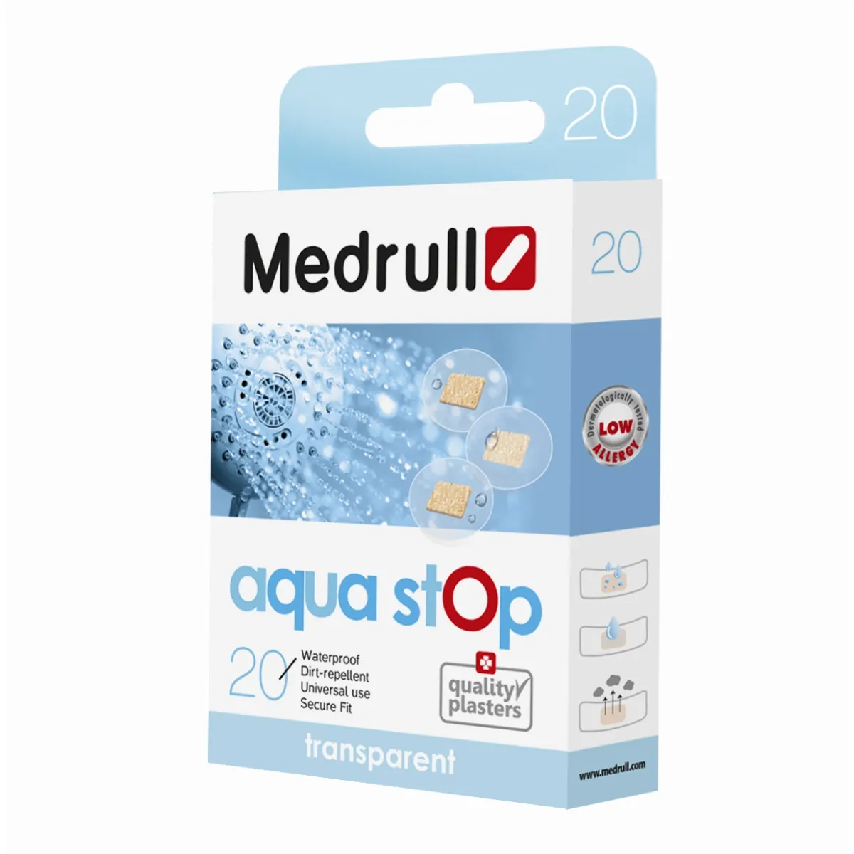 MEDRULL PLAASTER AQUA STOP N20 ÜMMARGUSED - Tootepilt