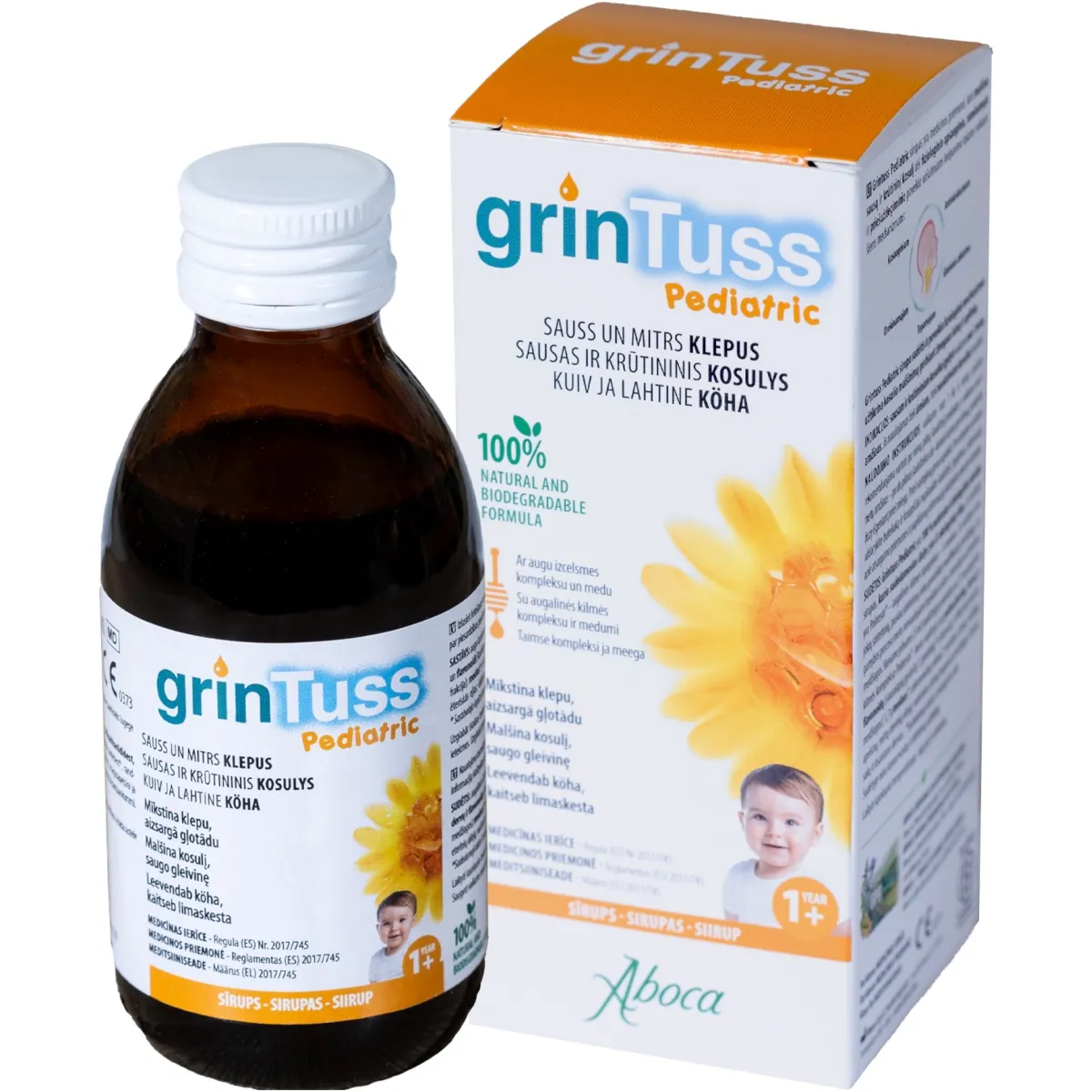 GRINTUSS PEDIATRIC SIIRUP 180G - Tootepilt